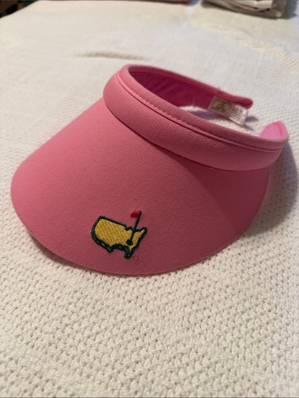Masters Golf Visor with Embroidered Logo